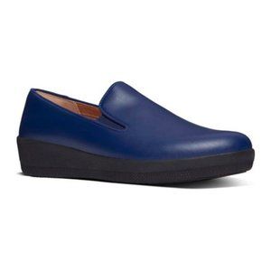FitFlop Superskate Slip On Sneakers in Aurora Blue, 7